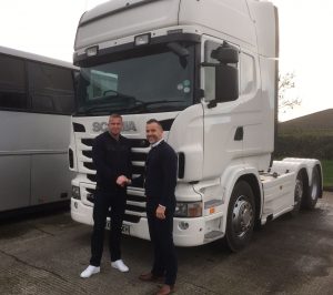 Iddon Transport used Scania truck supplied by Keltruck