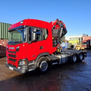 Stop scrolling, and feast your eyes on this fiery Scania G460🔥

Supplied by Keltruck Account Manager, Russ Kelly. This outstanding unit marks Birmingham based, John Butlin Ltd's first new truck delivery in 22 years, with their last delivery coming in 2003 which was also a Scania unit.

This unit comes complete with behind cab mounted Fassi crane for some serious lifting capabilities in addition to it's extraordinary look.

A big congratulations to all the team at John Butlin Ltd, we hope you enjoy!

#SuppliedByKeltruck #ScaniaGCab #NewScania #NewTruck