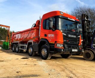 An incredible bright Tipper Tuesday to bring you today🍊🧡

Total Aggregates have taken delivery of this stunning Scania Super P420 XT Tipper Unit! Supplied by Keltruck Account Manager, Simon McGuiness.

Seen here in it's striking company livery, and complete with bodywork by Marshall's Truck Bodies this outstanding unit is packed full of extras to service the heavy aggregate operations Total Aggregates take part in.

A massive congratulations to all the team at Total Aggregates on completing the handover of this truly wonderful unit!

#SuppliedByKeltruck #ScaniaSuper #ScaniaXT