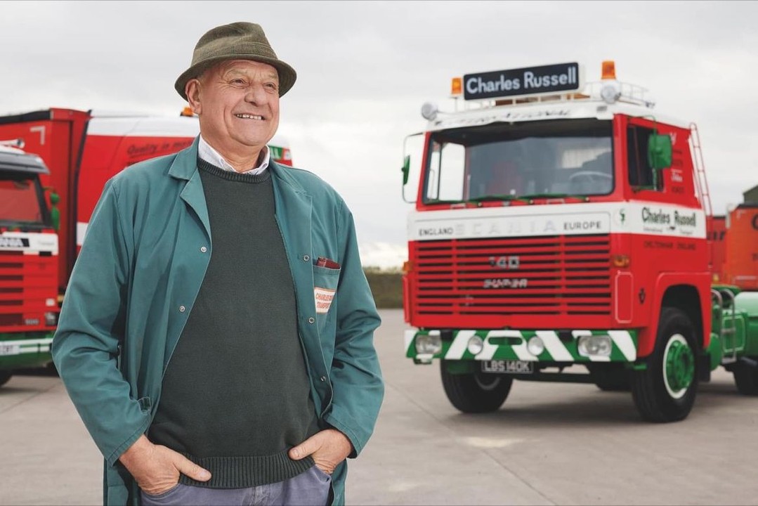 We are deeply saddened to learn of the passing of a true icon of the transport industry and great friend of Keltruck, Charles Russell.
 
Charles embodied the passion of our great industry, dedicating his life to building not only the most perfect fleet of Scania vehicles, but also a great collection of Scania memorabilia and mementos, a collection built on pure love for his craft, and one that his beloved sons Oliver and Ben will now carry on, and that will continue to inspire the next generation of the transport industry.
 
Our thoughts remain with the family and friends of Charles, and all that were fortunate enough to cross paths with him, at this difficult time.