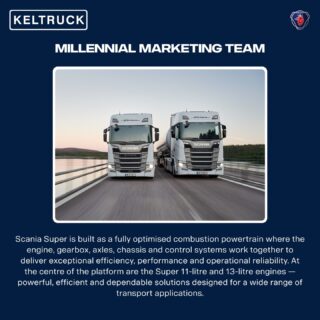 Thought we'd jump on this trend✨
No matter which way you put it the Scania Super is a transport powerhouse!
#ScaniaSuper