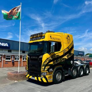 A Scania V8 with enough style to last a lifetimeπ₯π€©
This magnificent Scania S770 V8 LAXA Tractor unit has recently been supplied by Keltruck Account Manager, Richard Woodland to Walters Group.
Complete with spectacular livery and many extras, this unit is truly a special one.
Thank you to all the team at Walters Group for allowing us to supply this incredible unit.
#SuppliedByKeltruck #ScaniaV8