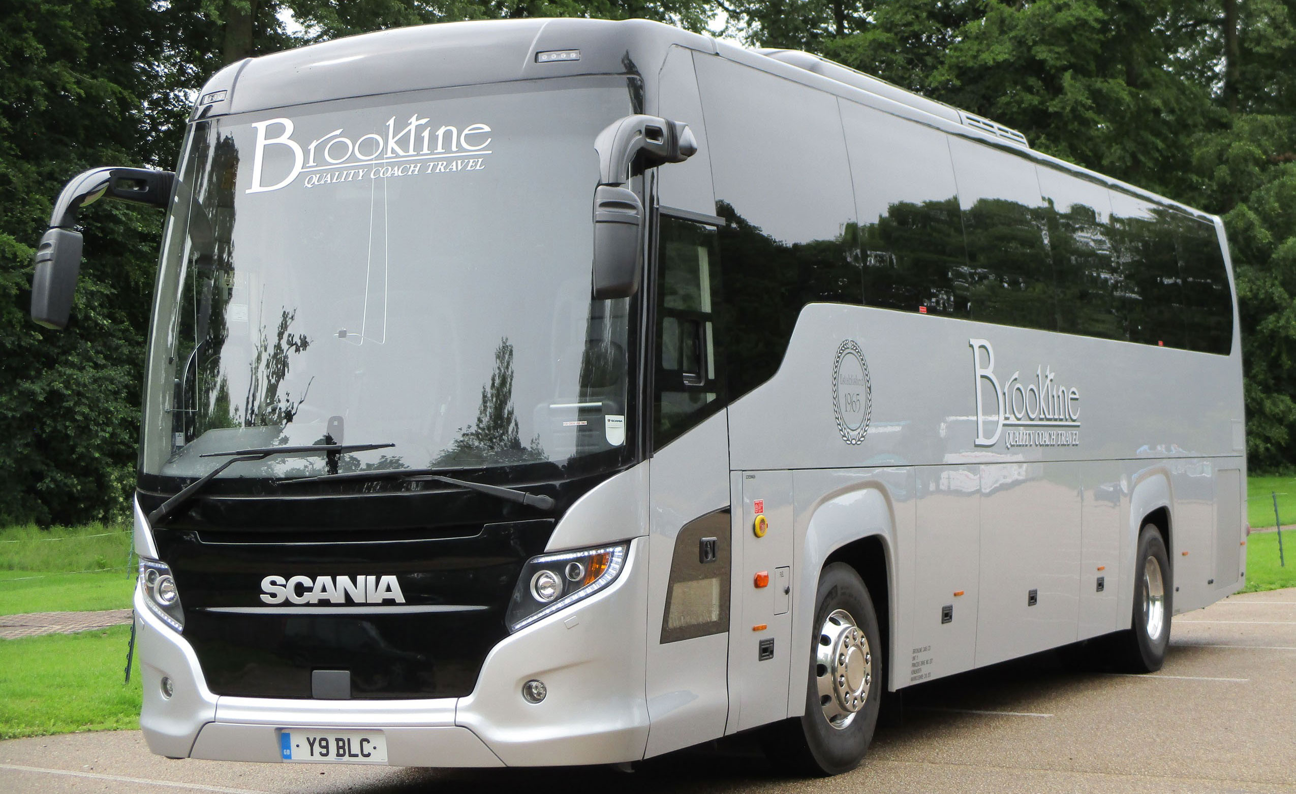 New Scania Touring for Brookline Cars Keltruck Scania